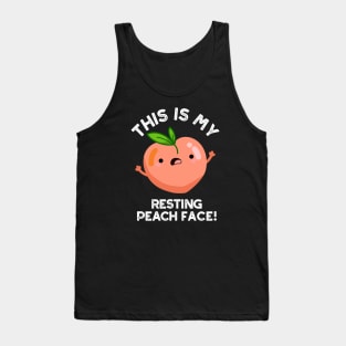 This Is My Resting Peace Face Pun Tank Top